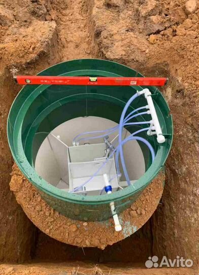 Установка септика под ключ