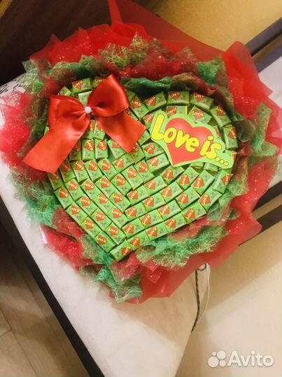 Букет из жвачек