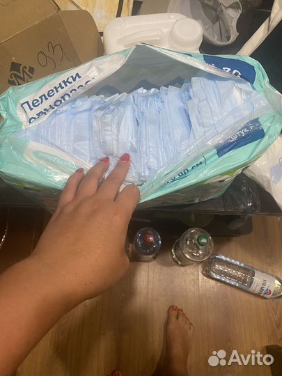 Пеленки одноразовые 60х90