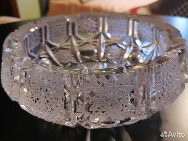 Пепельница хрустальная СССР