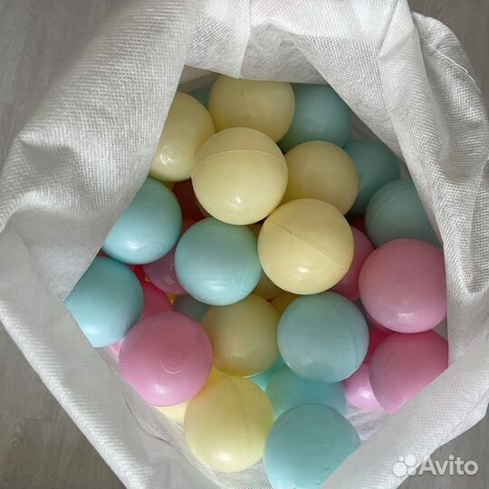 Палатка детская игровая домик с 3 в 1 с шарами