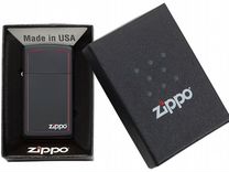 Зажигалка Zippo 1618ZB Slim Оригинал Новая