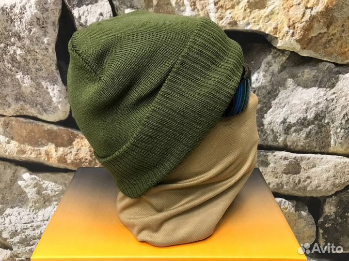 Шапка зимняя вязаная