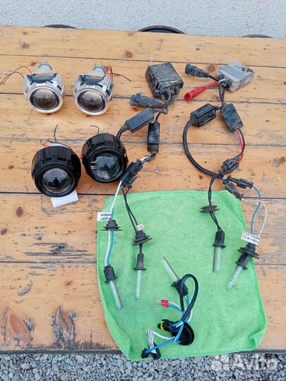 Линзы с ксеноном и блоками розжига