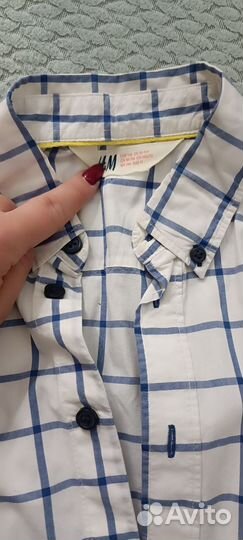 Рубашки на мальчика 146 152