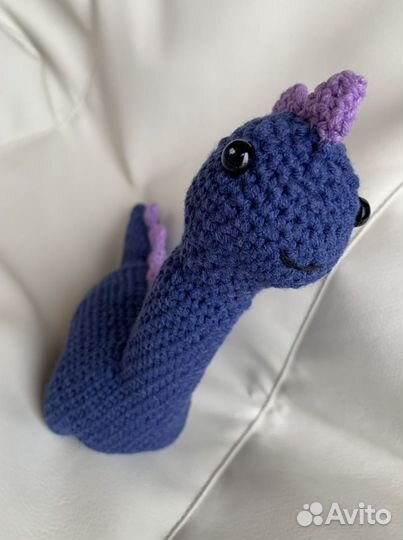 Амигуруми динозавр