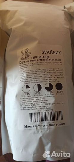 Корм для грызунов