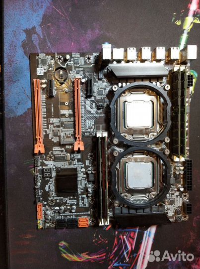 Комплект мать проц память