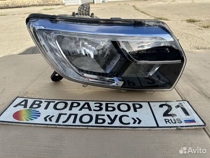 Фара правая Renault Logan 2 2019