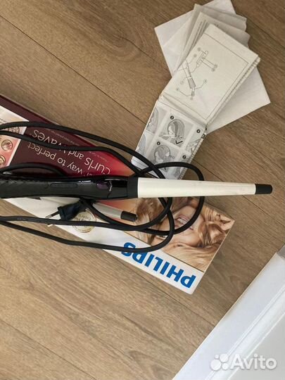 Щипцы для завивки волос philips