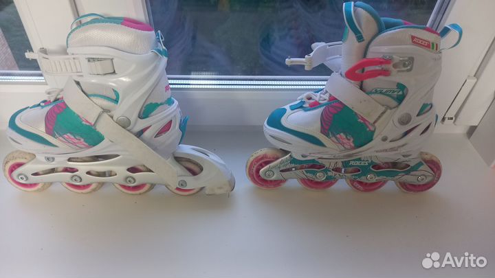 Роликовые коньки Roces раздвижные р. 30-35