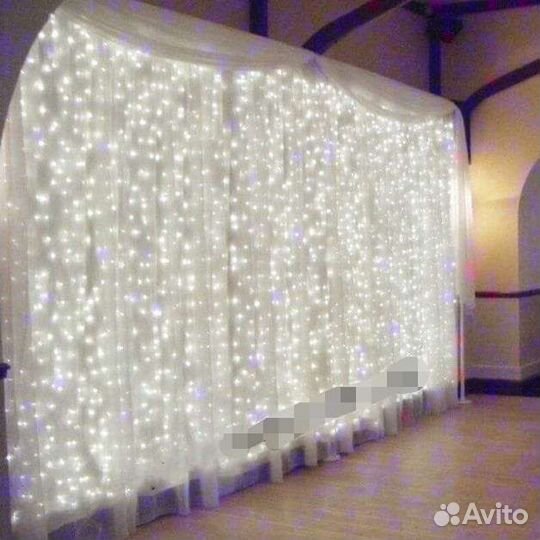 Гирлянда шторы