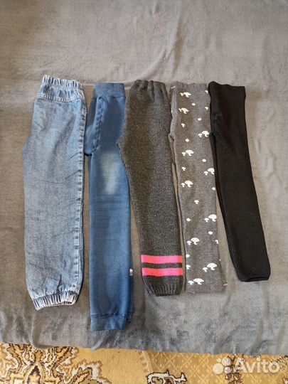 Теплые штаны для девочки