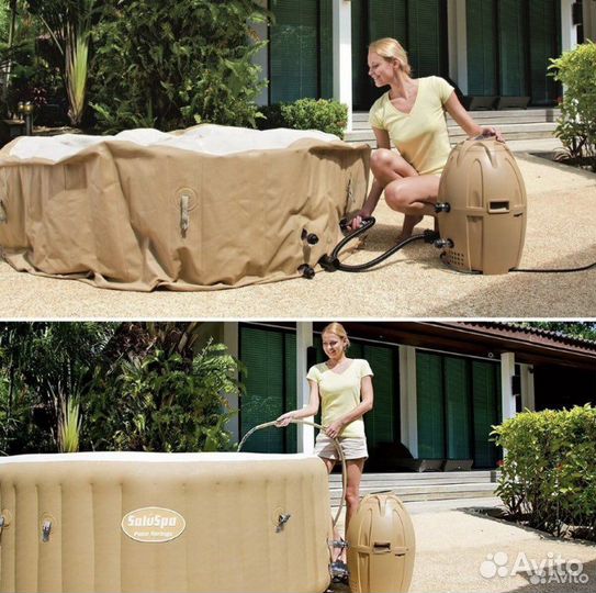 SPA джакузи с подогревом