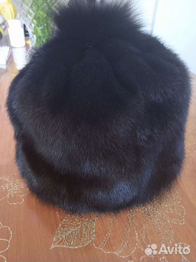 Шапка норковая женская бу