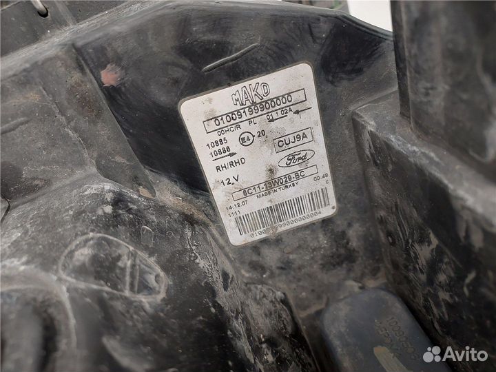 Фара (передняя) Ford Transit, 2008