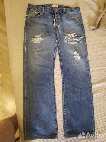 Мужские джинсы levis 501 w32/30