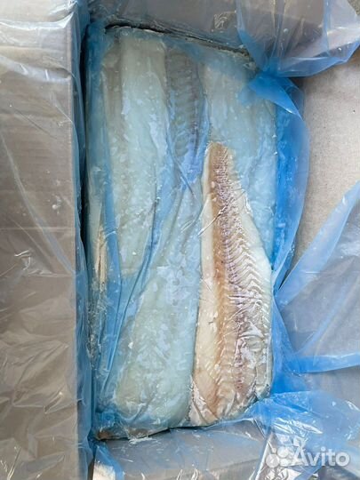 Филе трески экспорт без кожи премиум