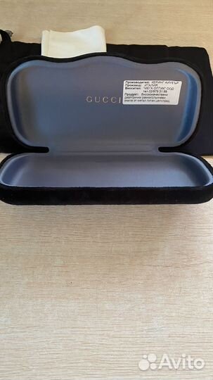 Футляр для очков gucci оригинал