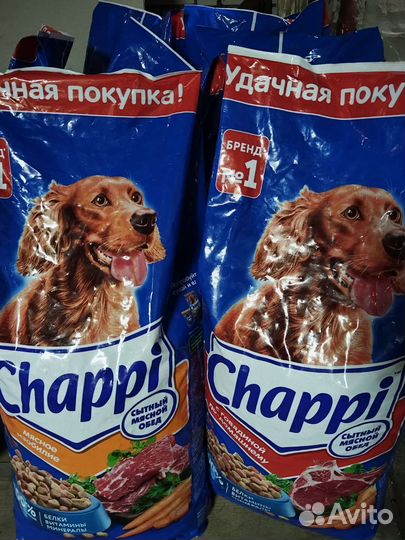 Корм для собак Chappi 15 кг Чаппи в ассортименте