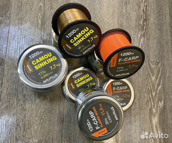 Леска Nautilus F-Carp Fluoro Mono 1200м