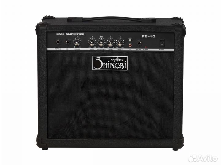 Басовый гитарный комбоусилитель Shinobi FB-40 bass
