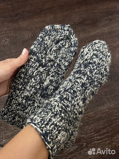 Вязаные носочки