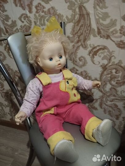 Кукла Катя Огонёк, большая,винтажная