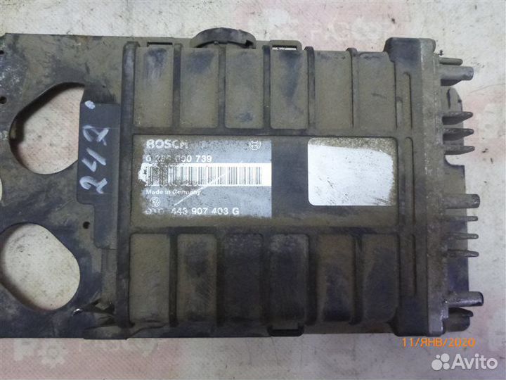 Блок управления двс Volkswagen Passat B3 RP 1990