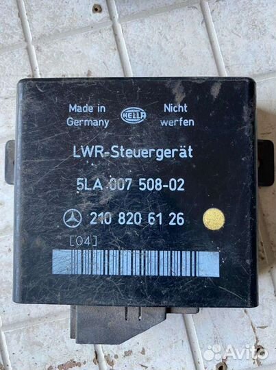 Блок управления регулировки фар Mercedes-Benz E-Cl