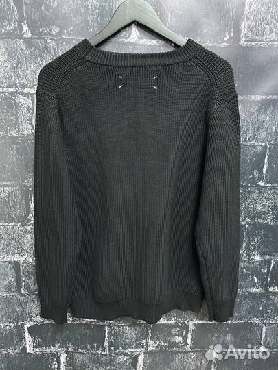 Свитер Maison Margiela old money черный