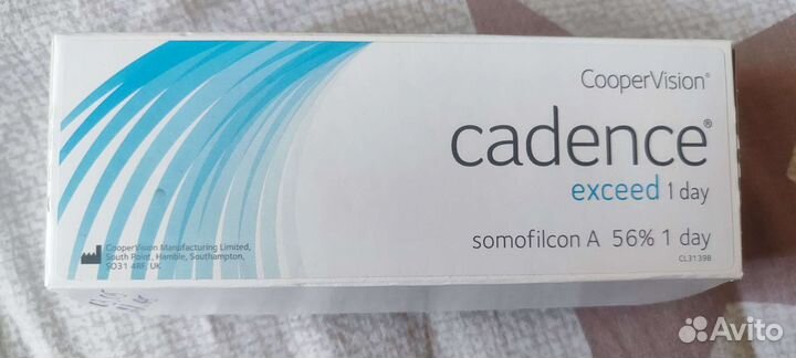 Линзы контактные однодневные -4