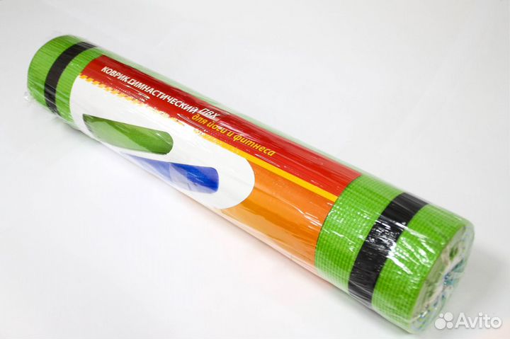 Коврик гимнастический для йоги и фитнеса Prime-Fit