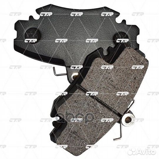 Колодки тормозные дисковые перед GK0909 CTR