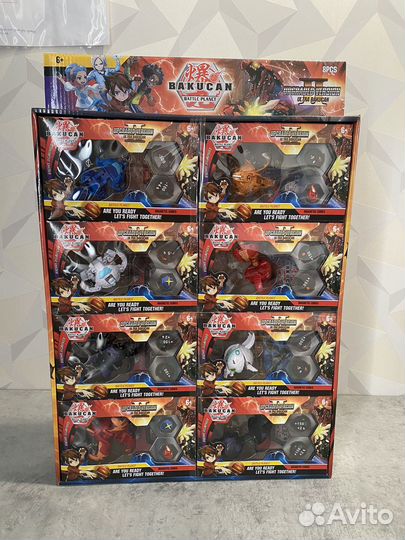 Бакуган боевая Арена и 10 Бакуганов