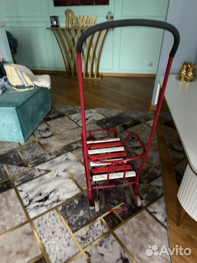 Санки на колесах