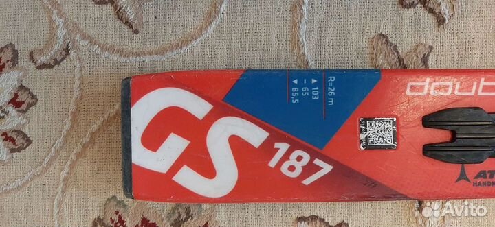 Горные лыжи atomic redster