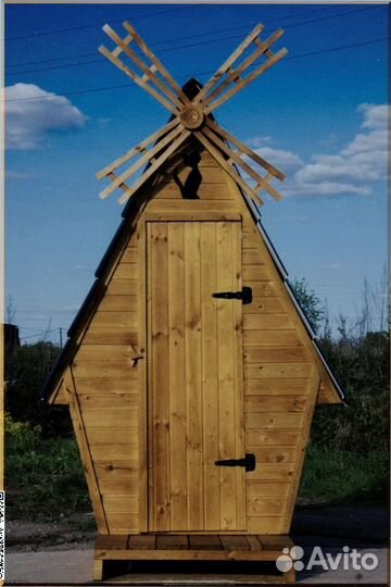 Уличный туалет домик с установкой вая 095