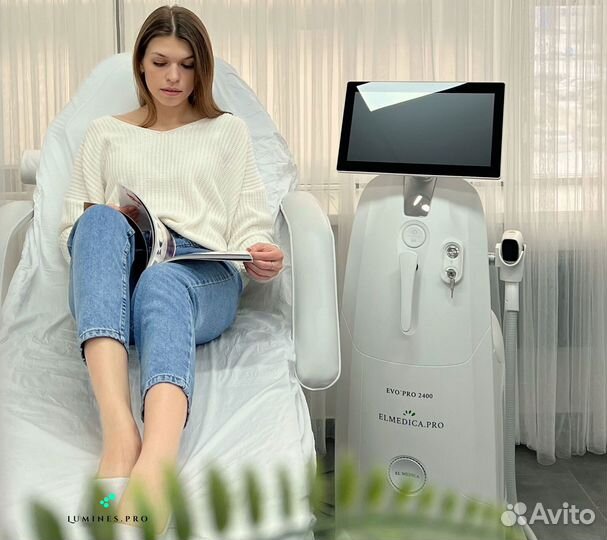 Диодный лазер для эпиляции Lumines’ Макс-Ван 1200 Вт