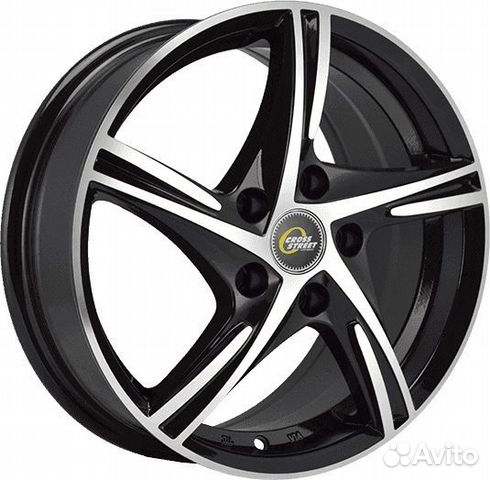R15 4x98 6J ET32 D58,6 Cross Street сr-03 BKF