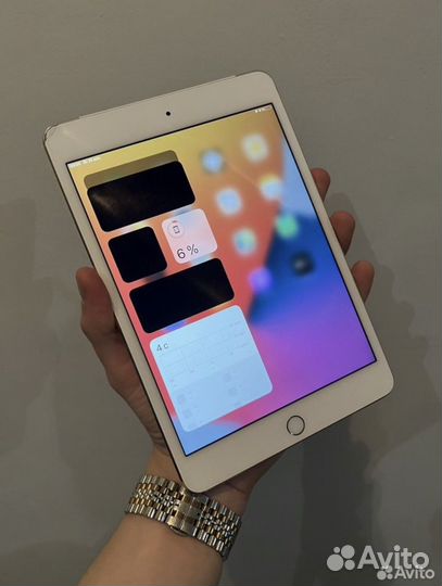 iPad mini 4 gold 16gb cellular
