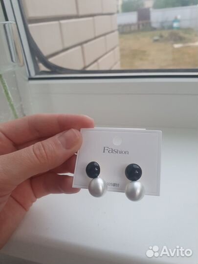 Серьги с жемчугом