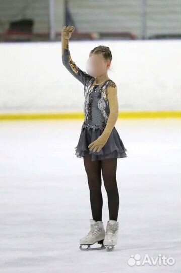 Костюм платье для фигурного катания 128 134