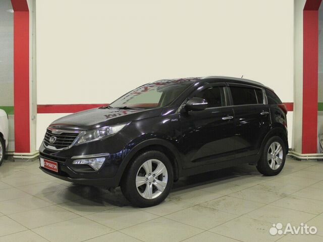 Kia Sportage 2012 черный