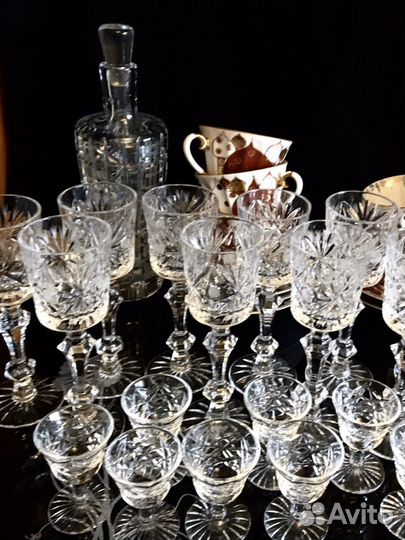 Хрутальные фужеры