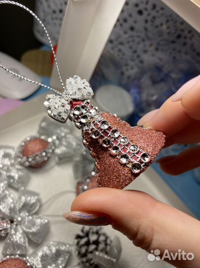 Ёлочные игрушки для маленкой ёлки