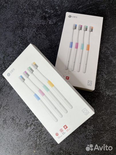 Набор зубная щетка Xiaomi Doctor Bei 4 шт