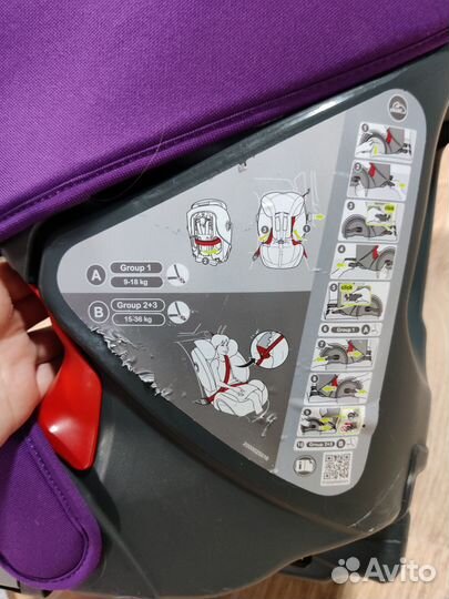 Автокресло britax romer evolva 1-2-3 SL sist