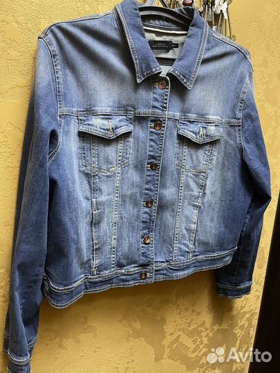 Джинсовая куртка женская 54 56