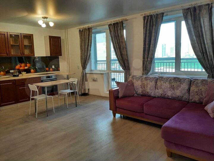 Квартира-студия, 38 м², 1/9 эт.
